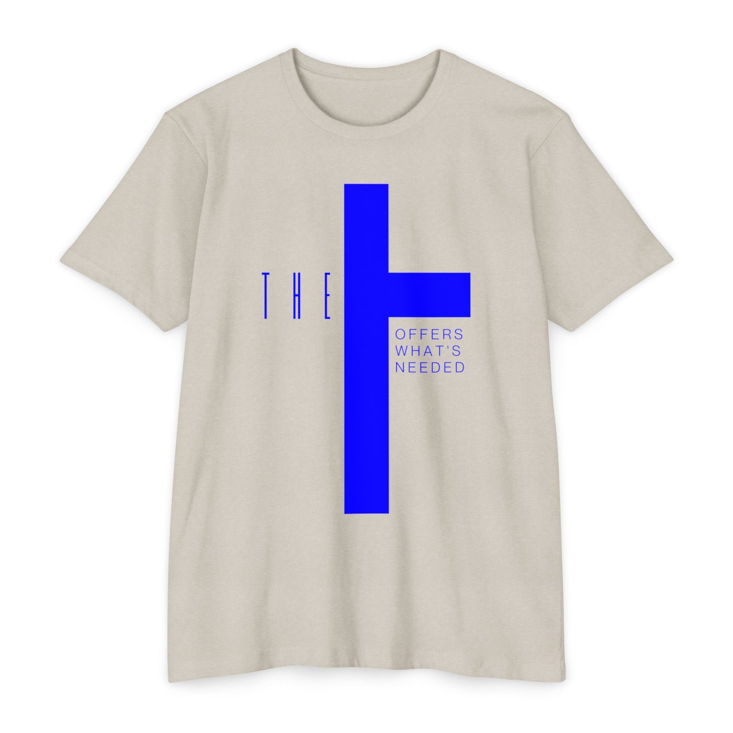 T-Town Blue Cross & Letters Blended
