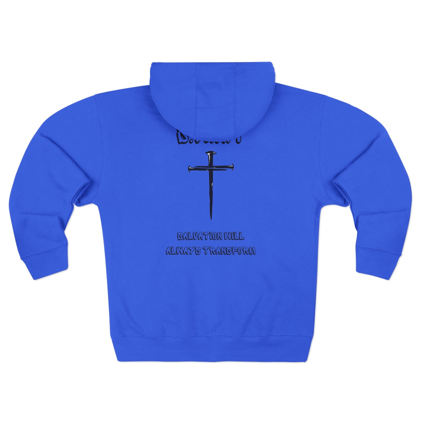 Swat Christian Black Words Hoodie Zipper