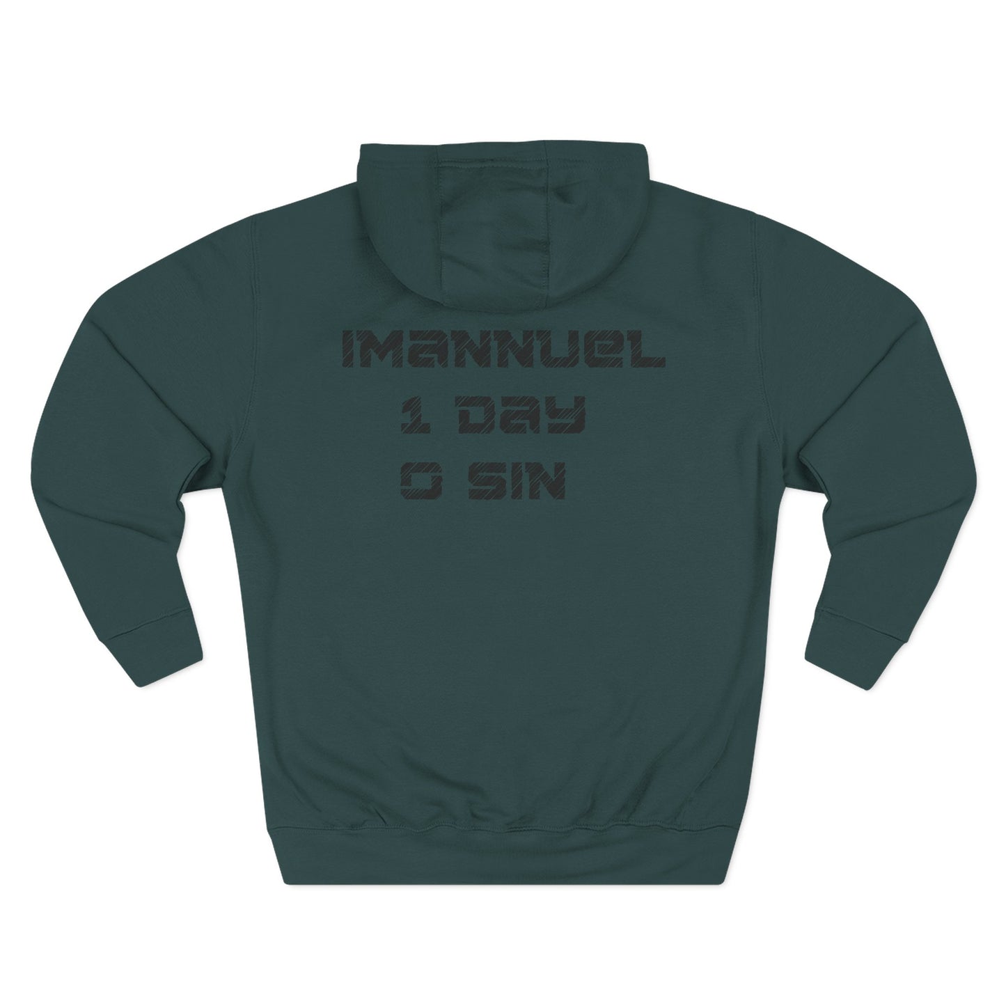 I-10 Christian Black Words Hoodie