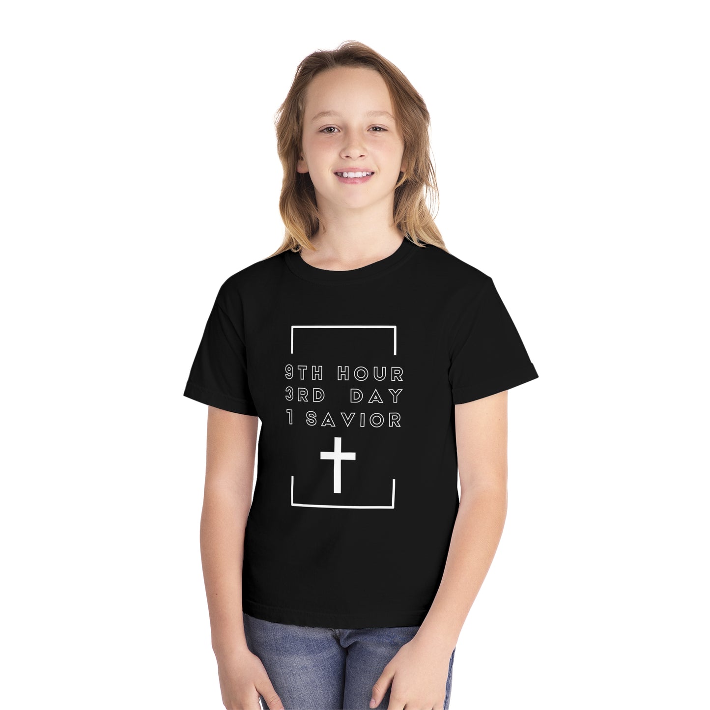 Youth 931 Christian White Letters
