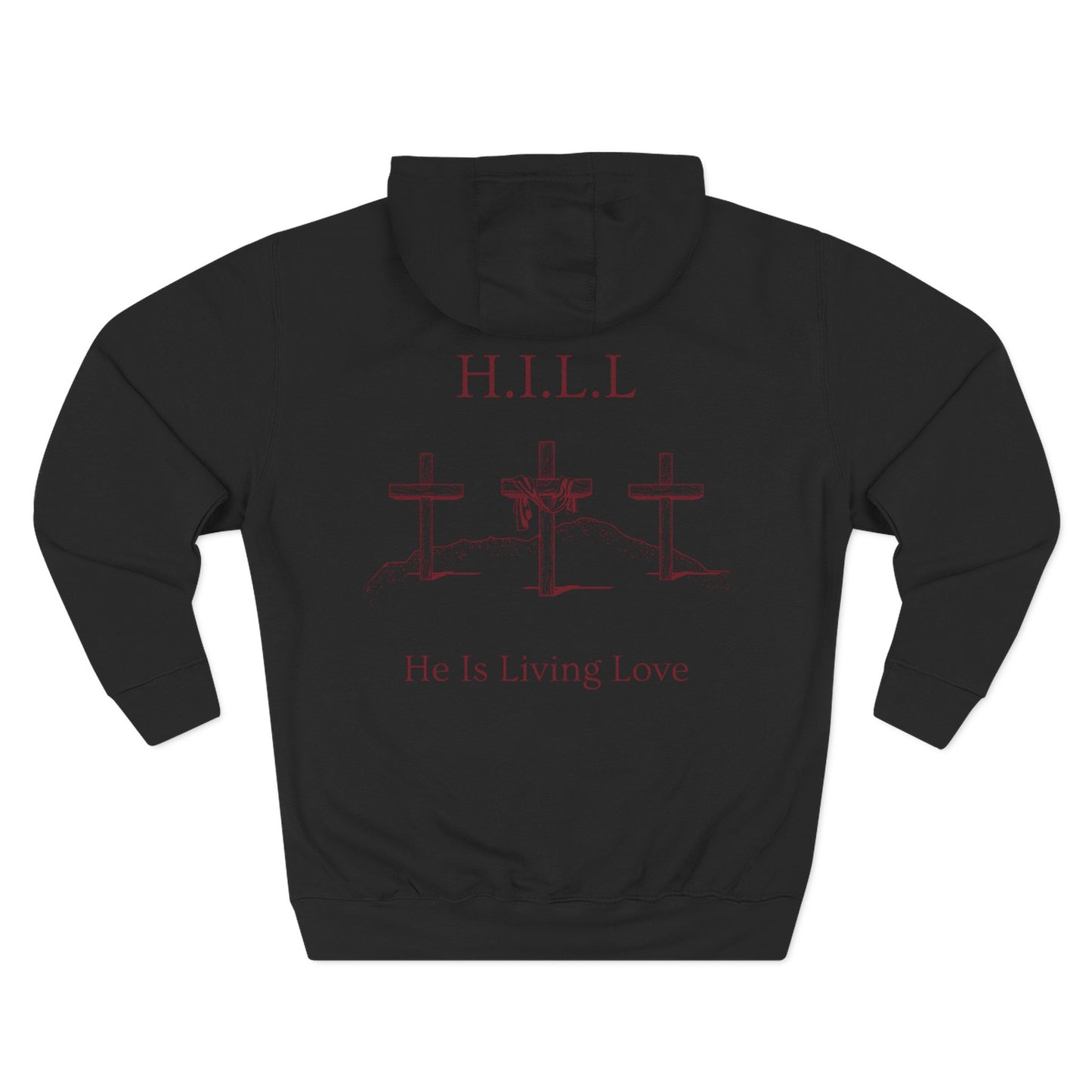 Hill Christian Marron Words Hoodie