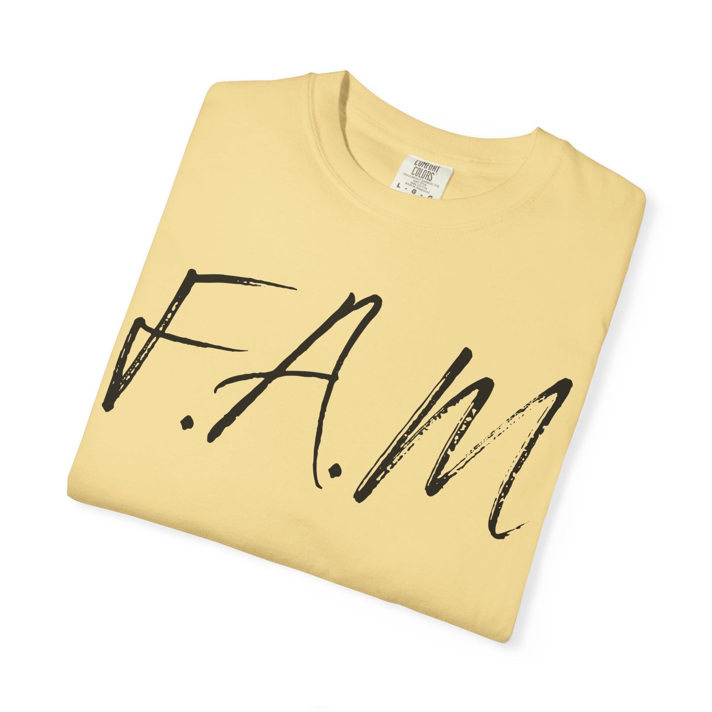 Fam Christian Black Letters & Image