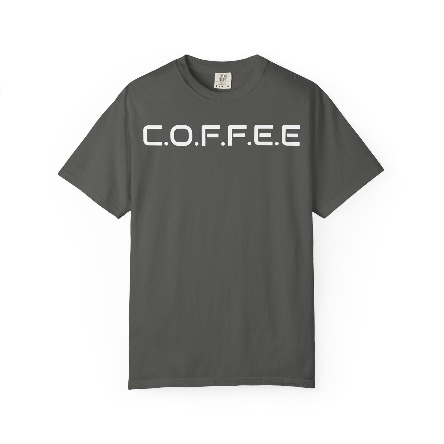 Adult Coffee Christian White Letters & Image