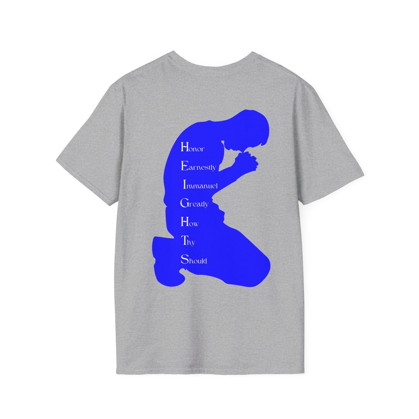 Heights Christian Blue Letters & Image
