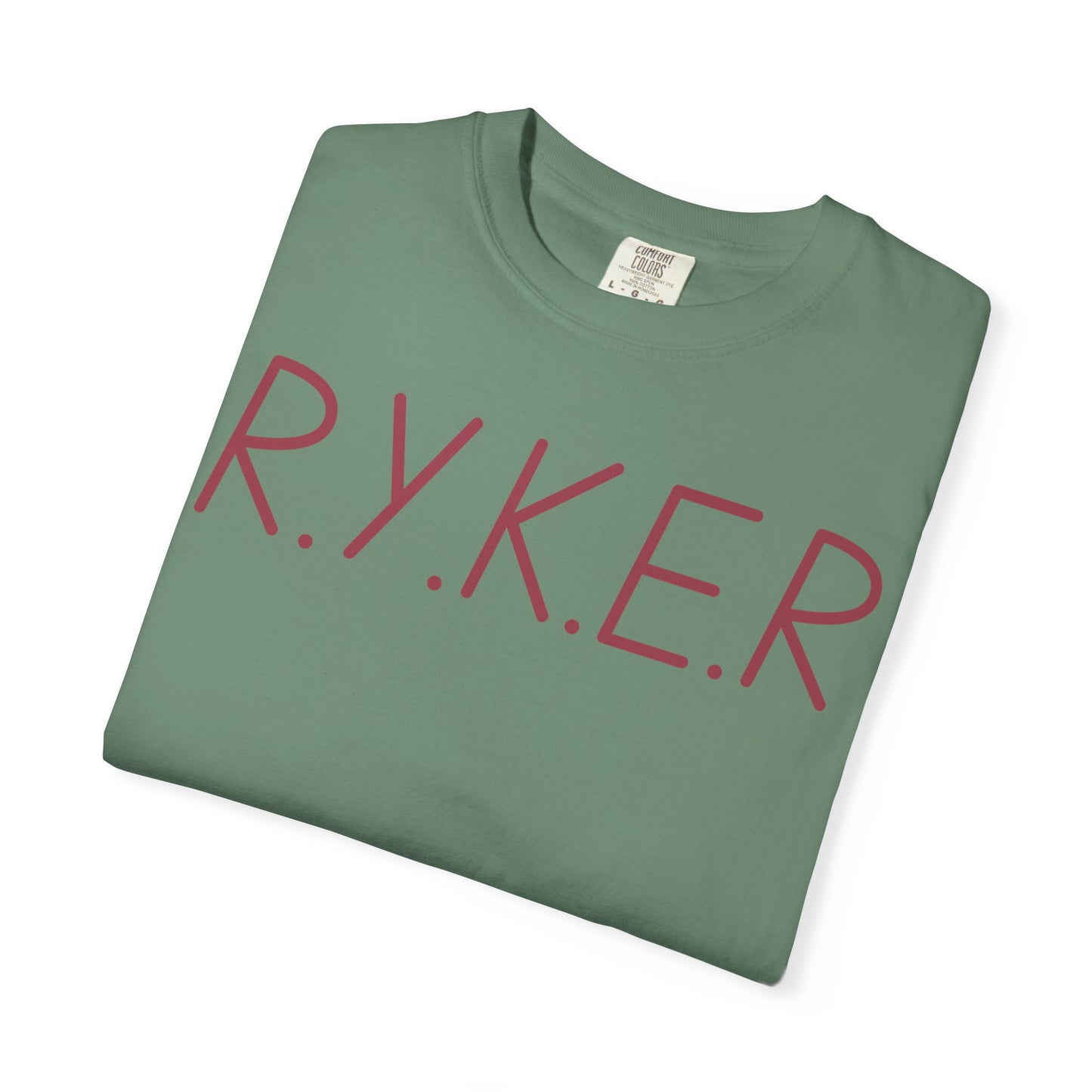 RYKER Christian Marron Letters