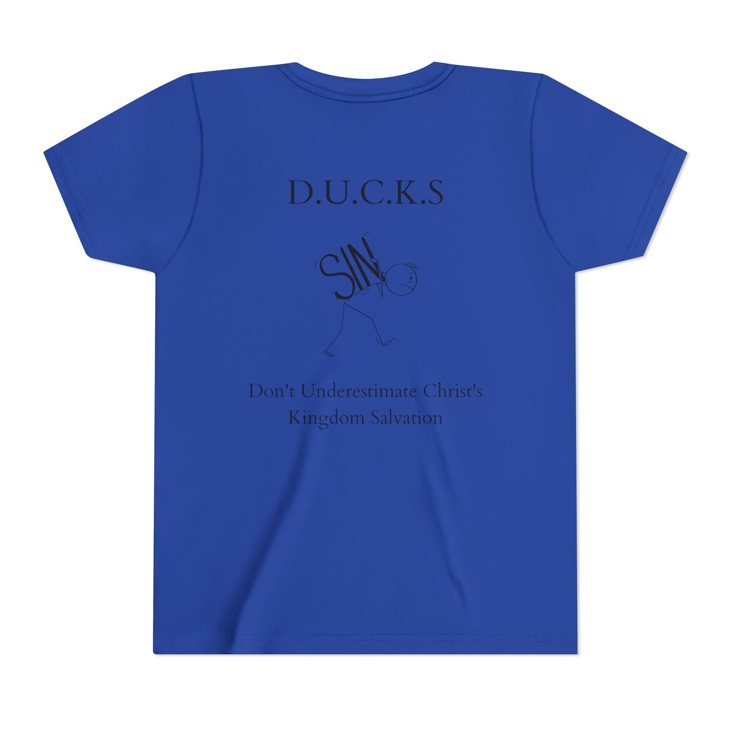 Youth Ducks Christian Black Words