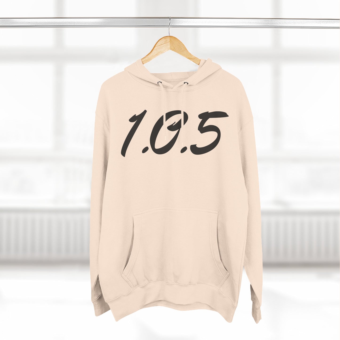 Specialty Adult 105 Christian Black and White Letters Hoodie