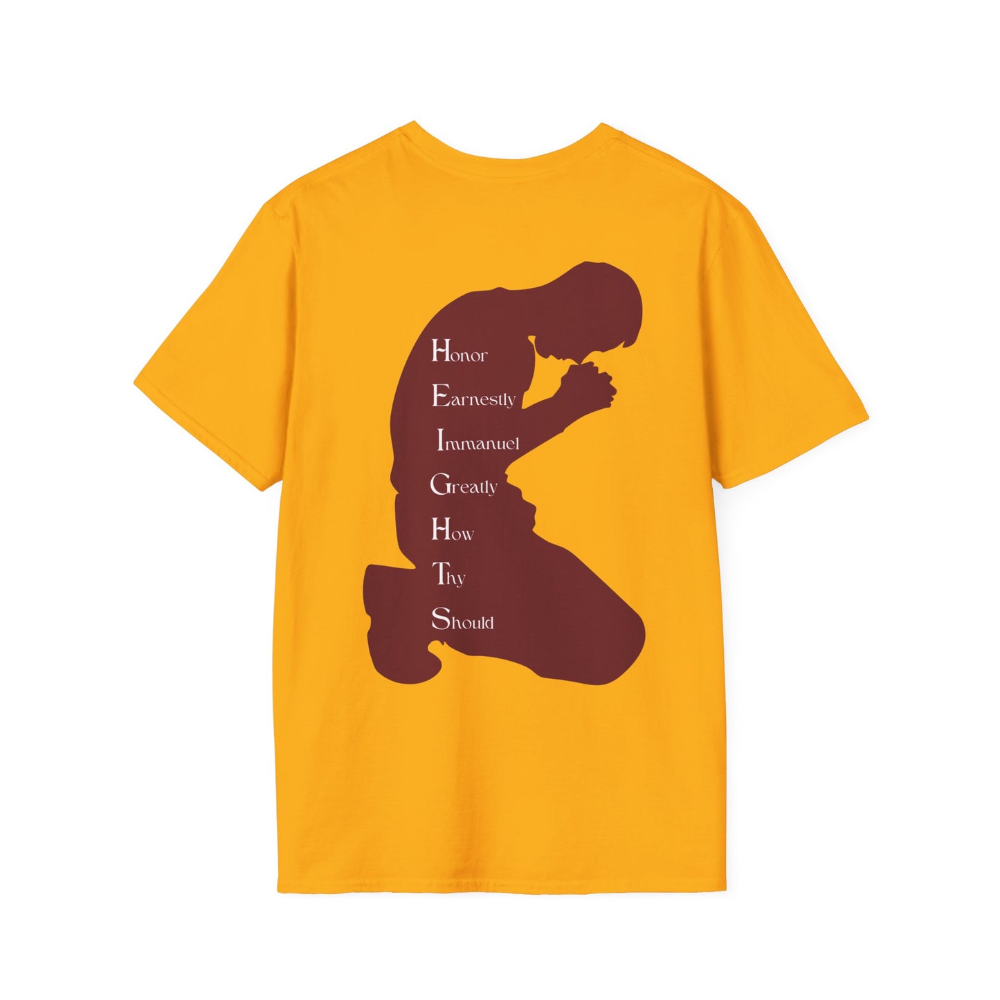 Heights Christian Marron Letters & Image