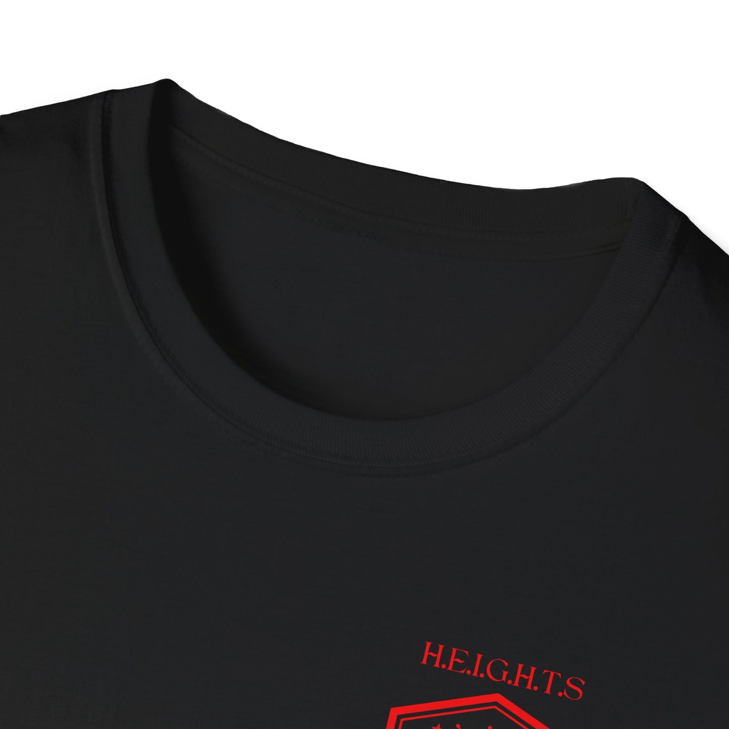 Heights Christian Red Letters & Image