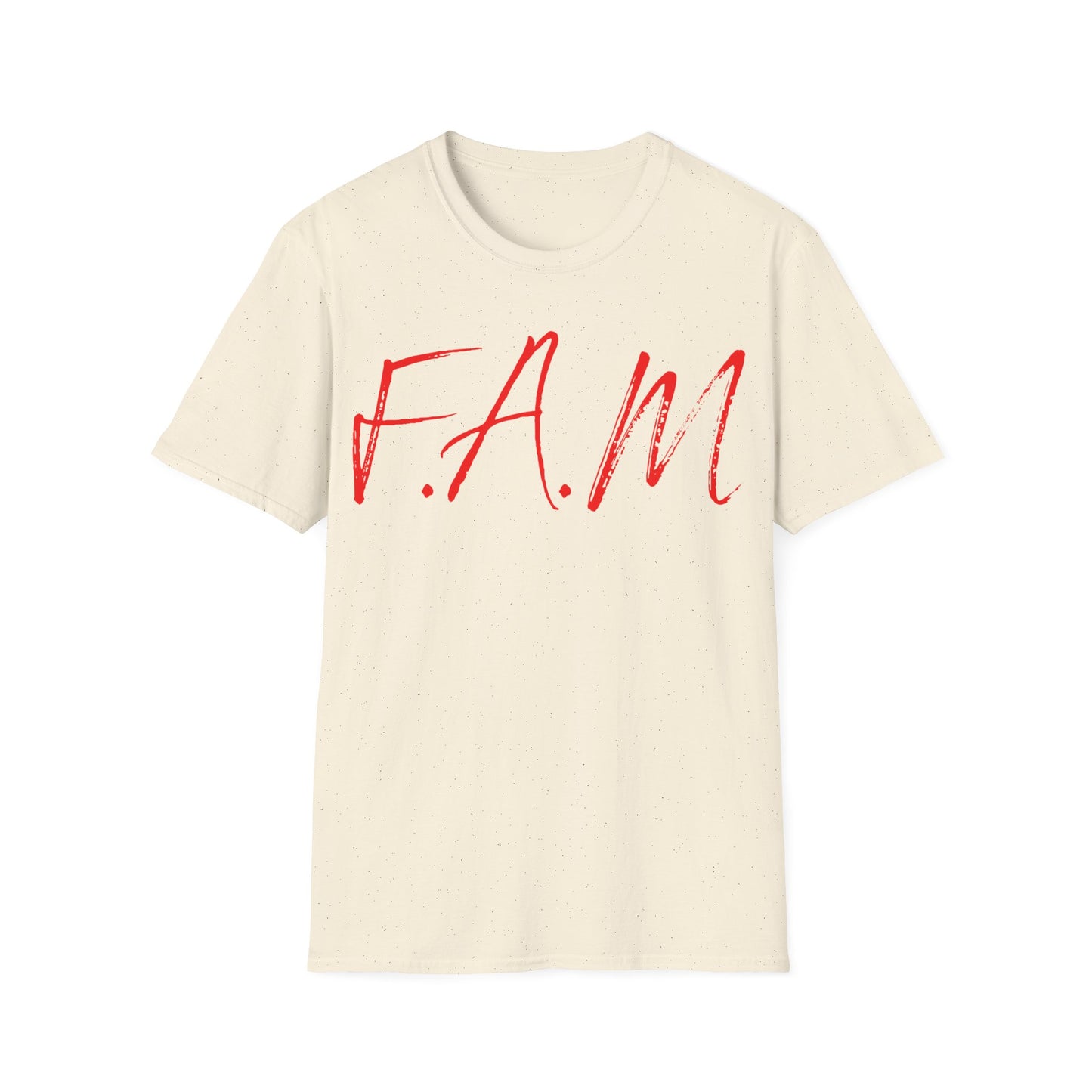 Fam Christian Red Letters & Image