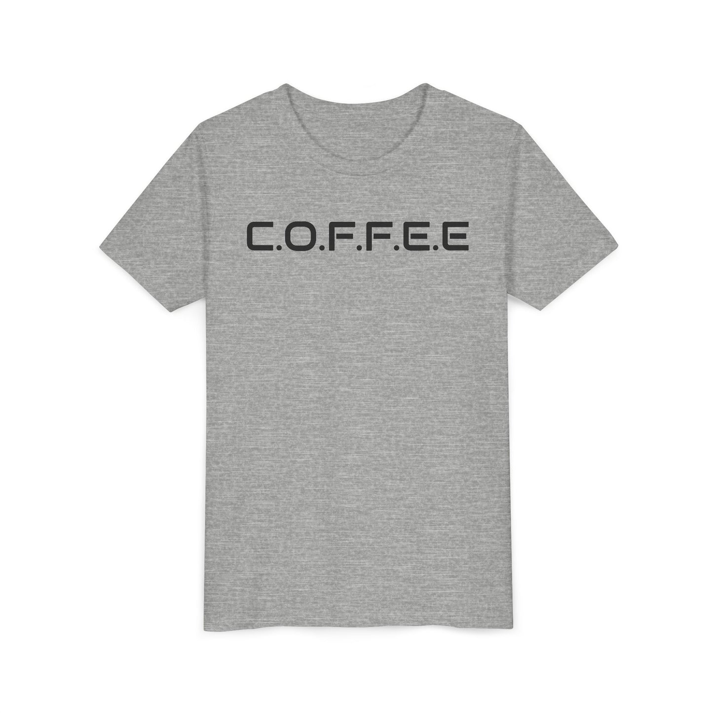 Youth Adult Coffee Christian Black Words Only