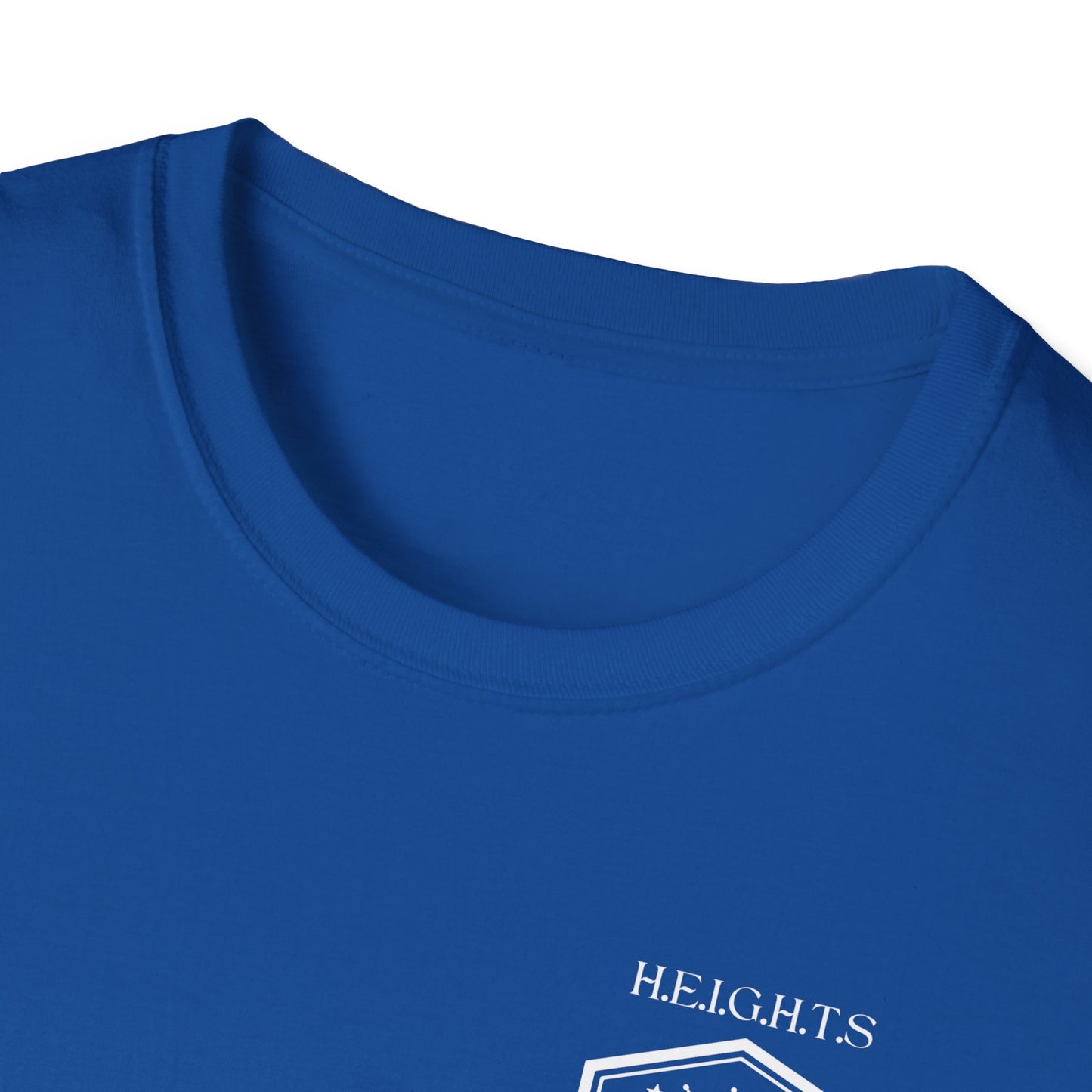 Heights Christian White Letters & Image
