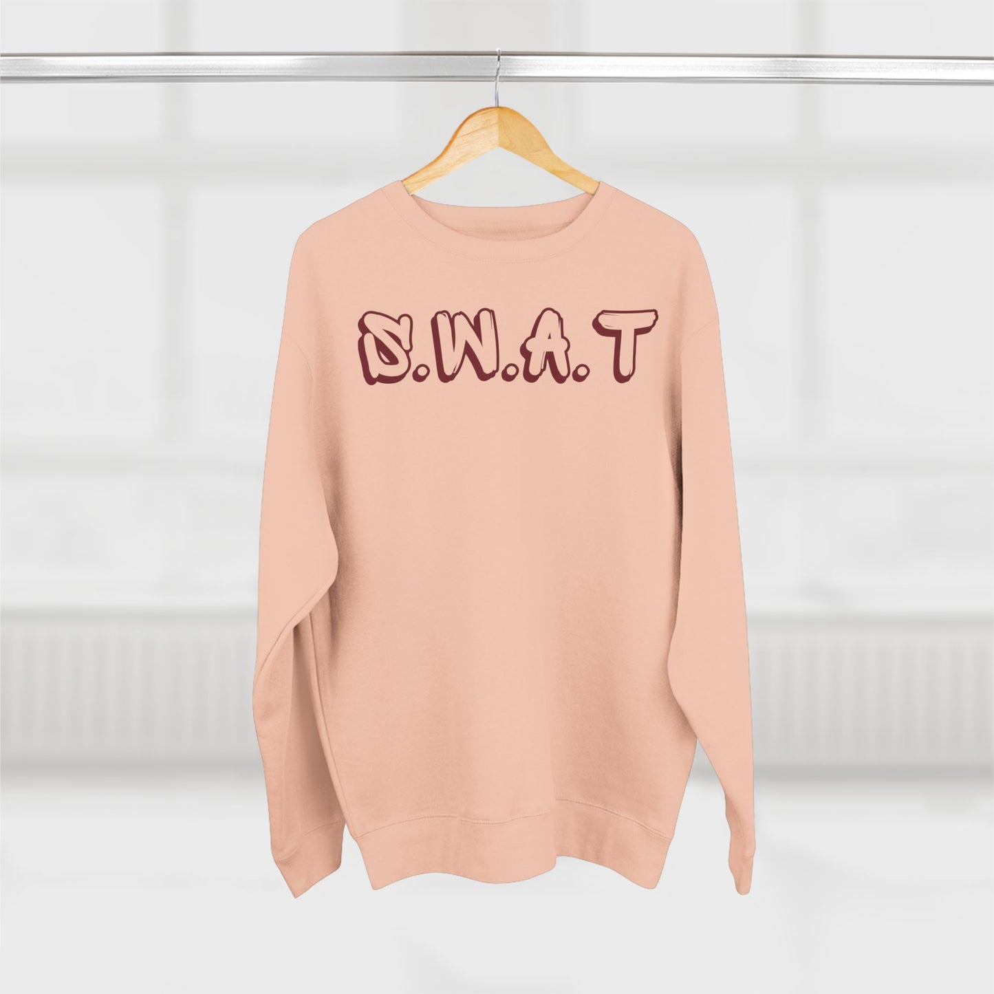 Swat Christian Marron Words Crewneck