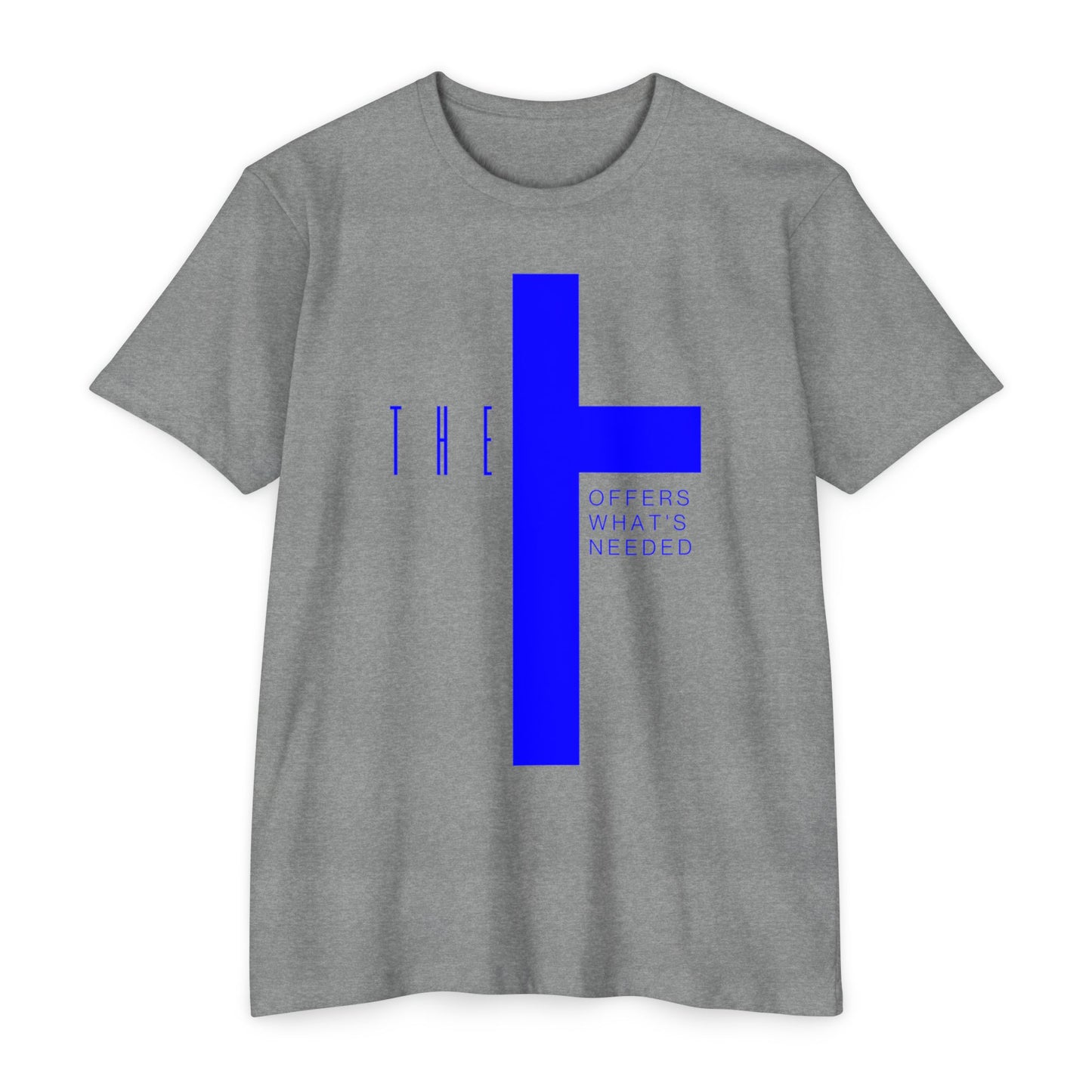 T-Town Blue Cross & Letters Blended