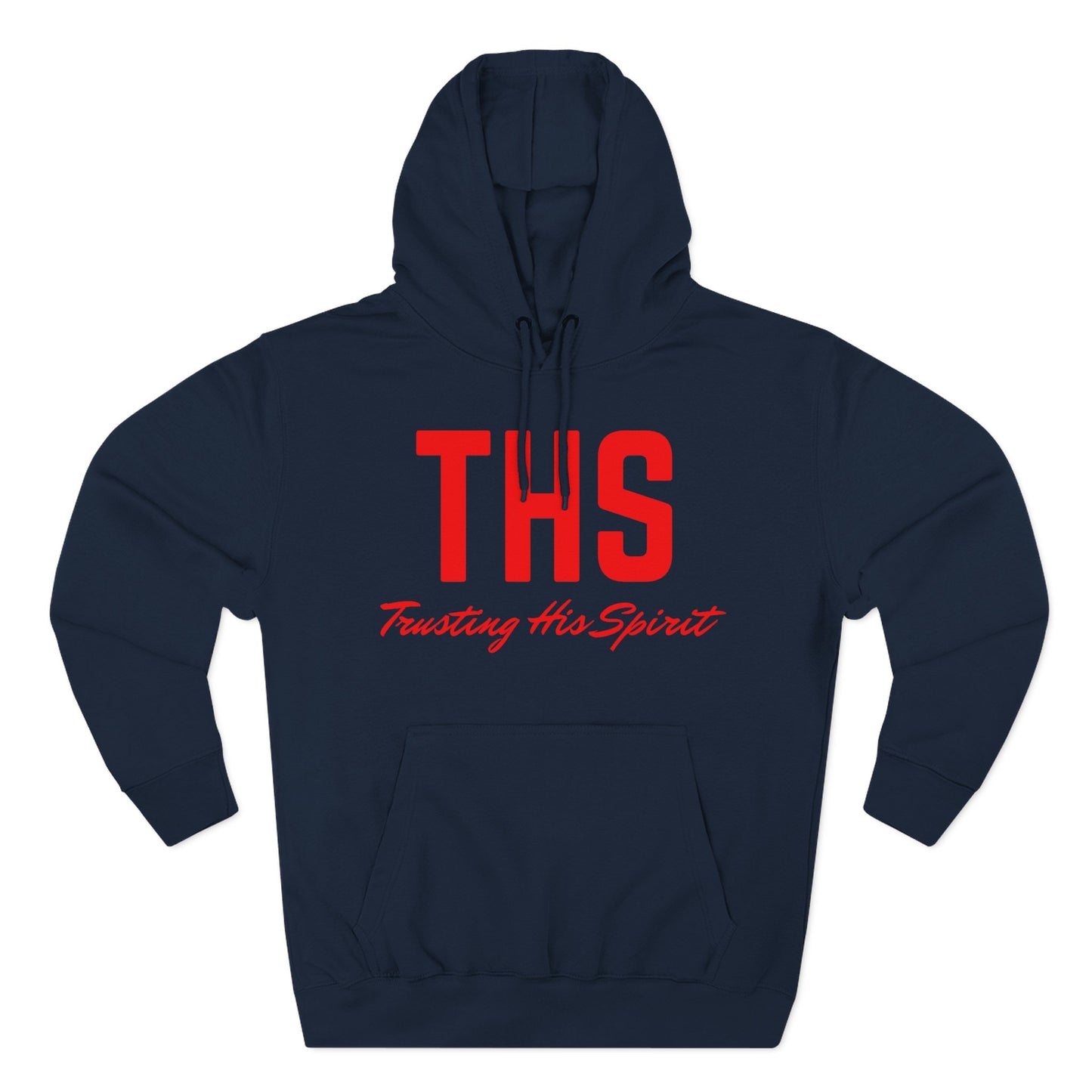 Adult THS Christian Red Letters Hoodie