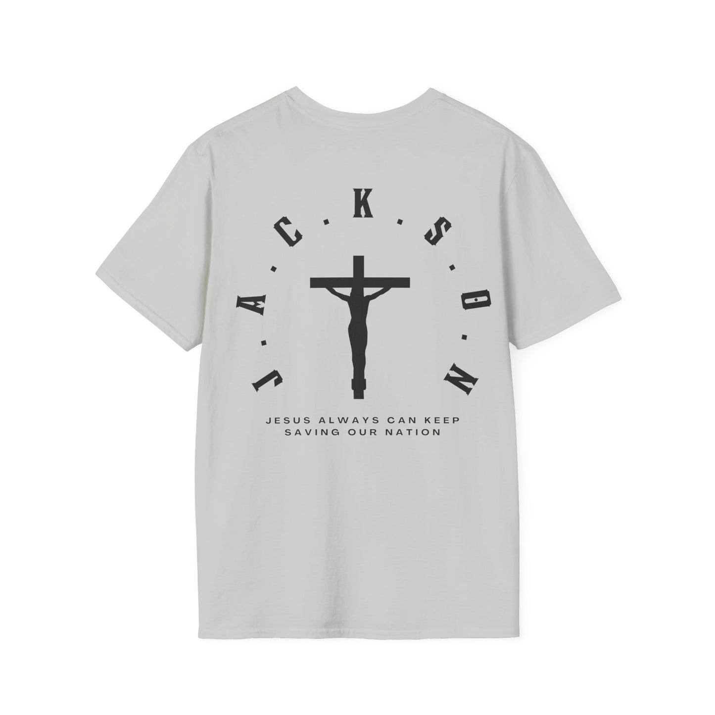 Jackson Believing Christian Black Letters & Cross