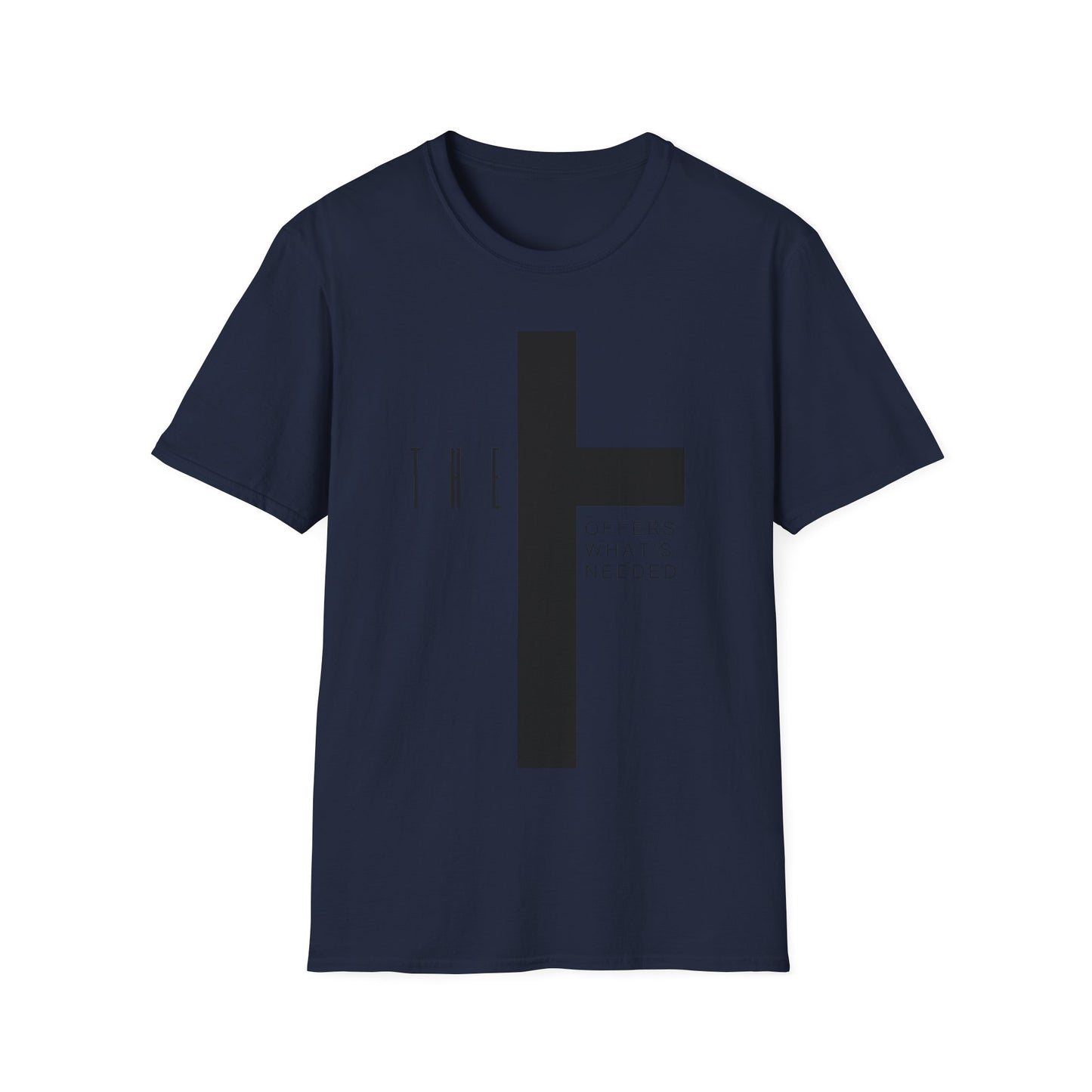 T-Town Black Cross & Letters