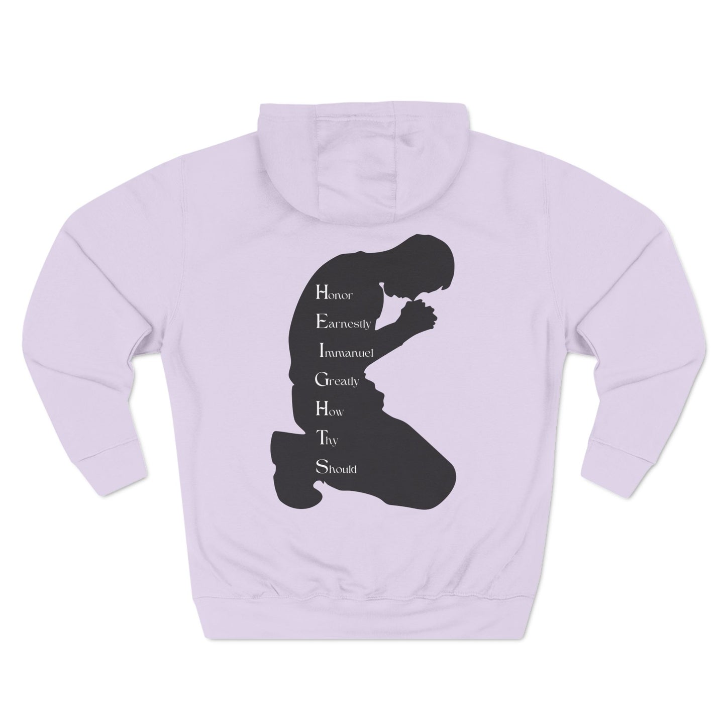 Heights Black Hoodie