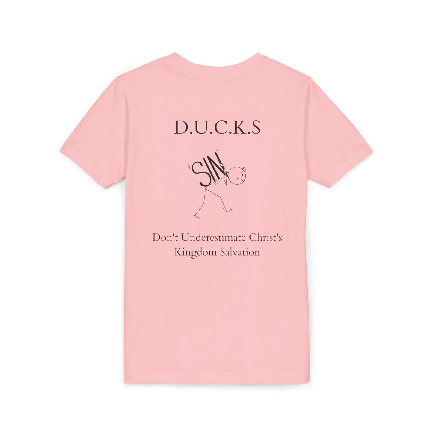 Youth Ducks Christian Black Words