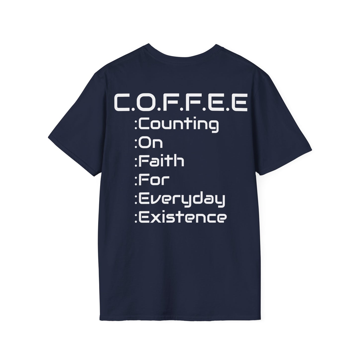 Adult Coffee Christian White Words Only