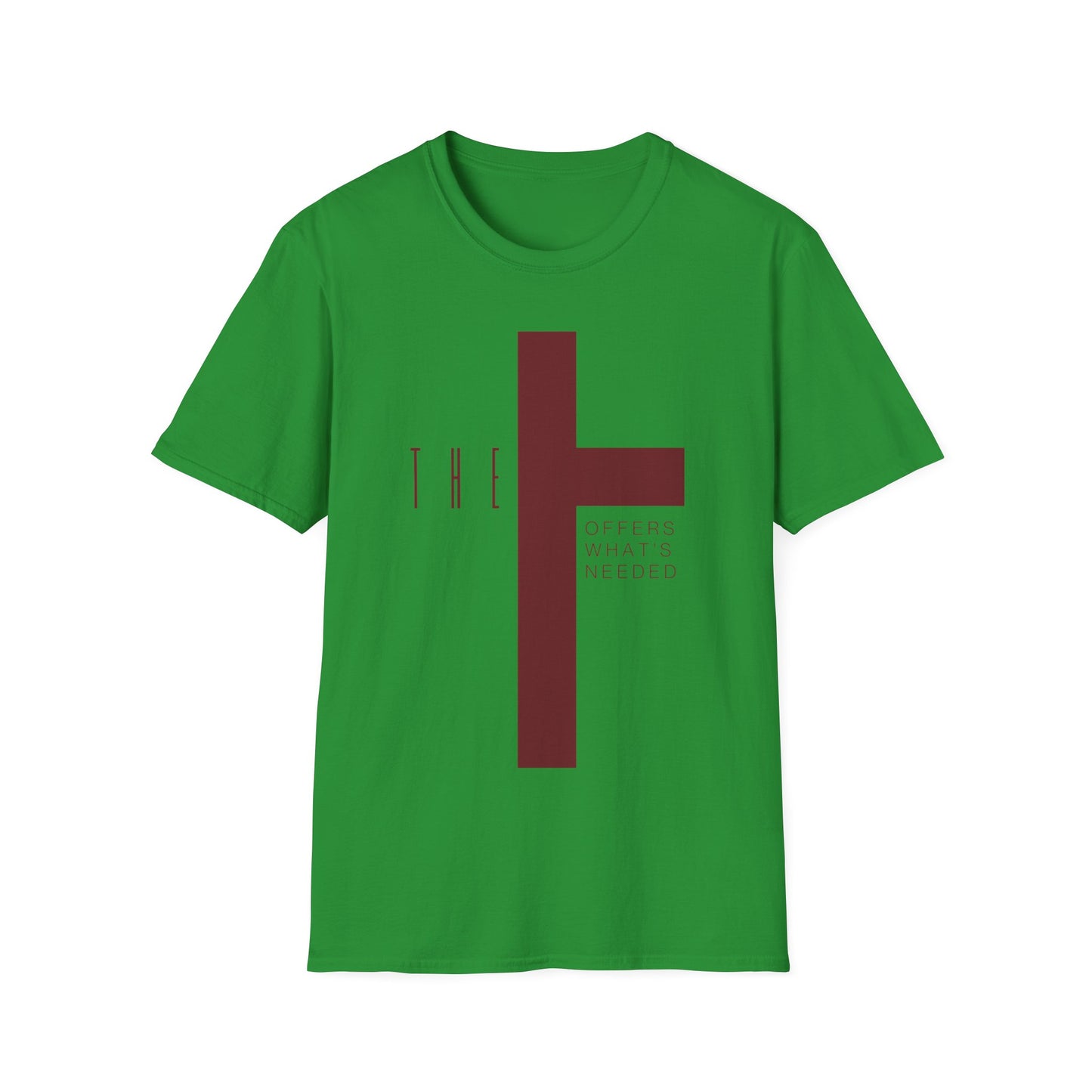 T-Town Marron Cross & Letters