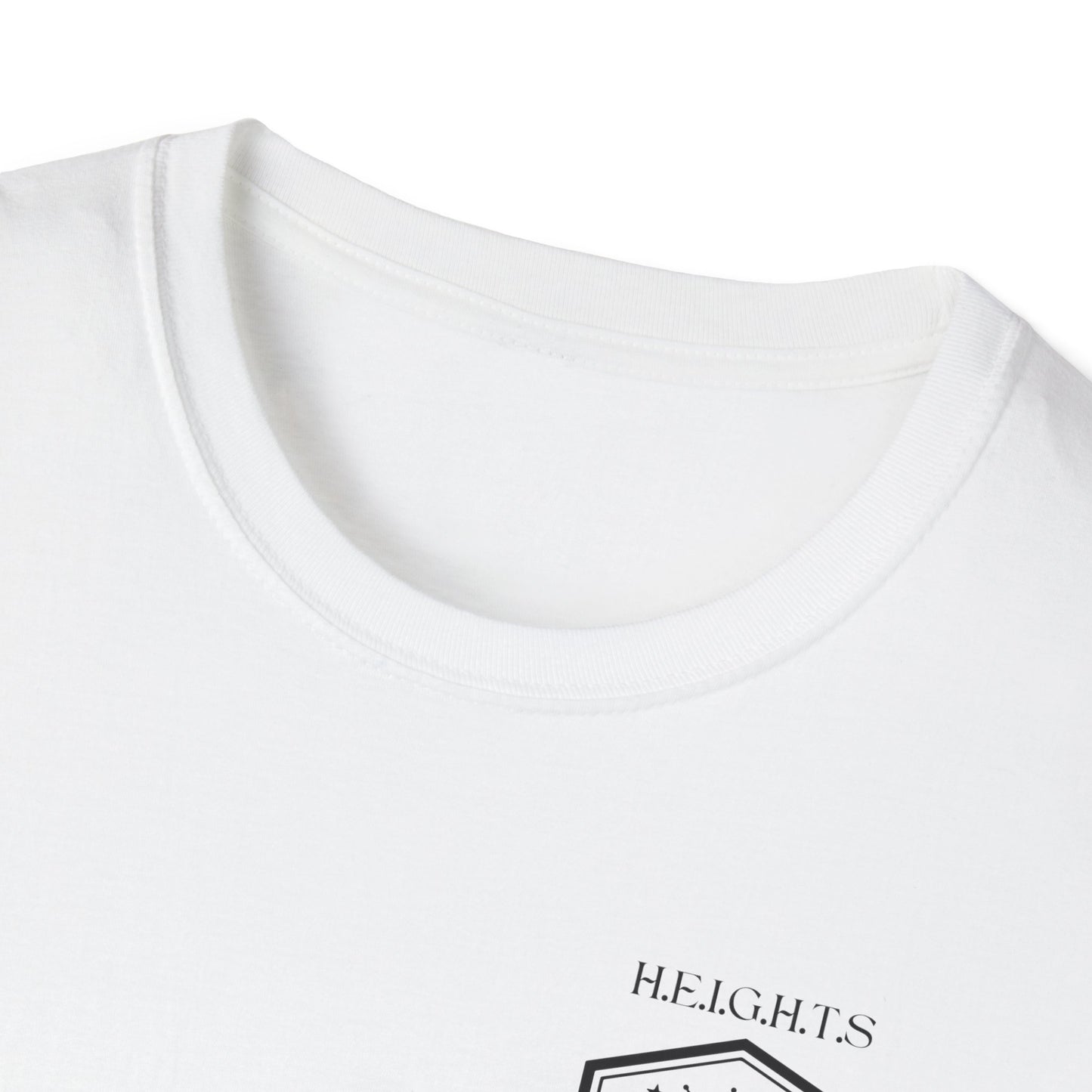 Heights Christian Black Letters & Image