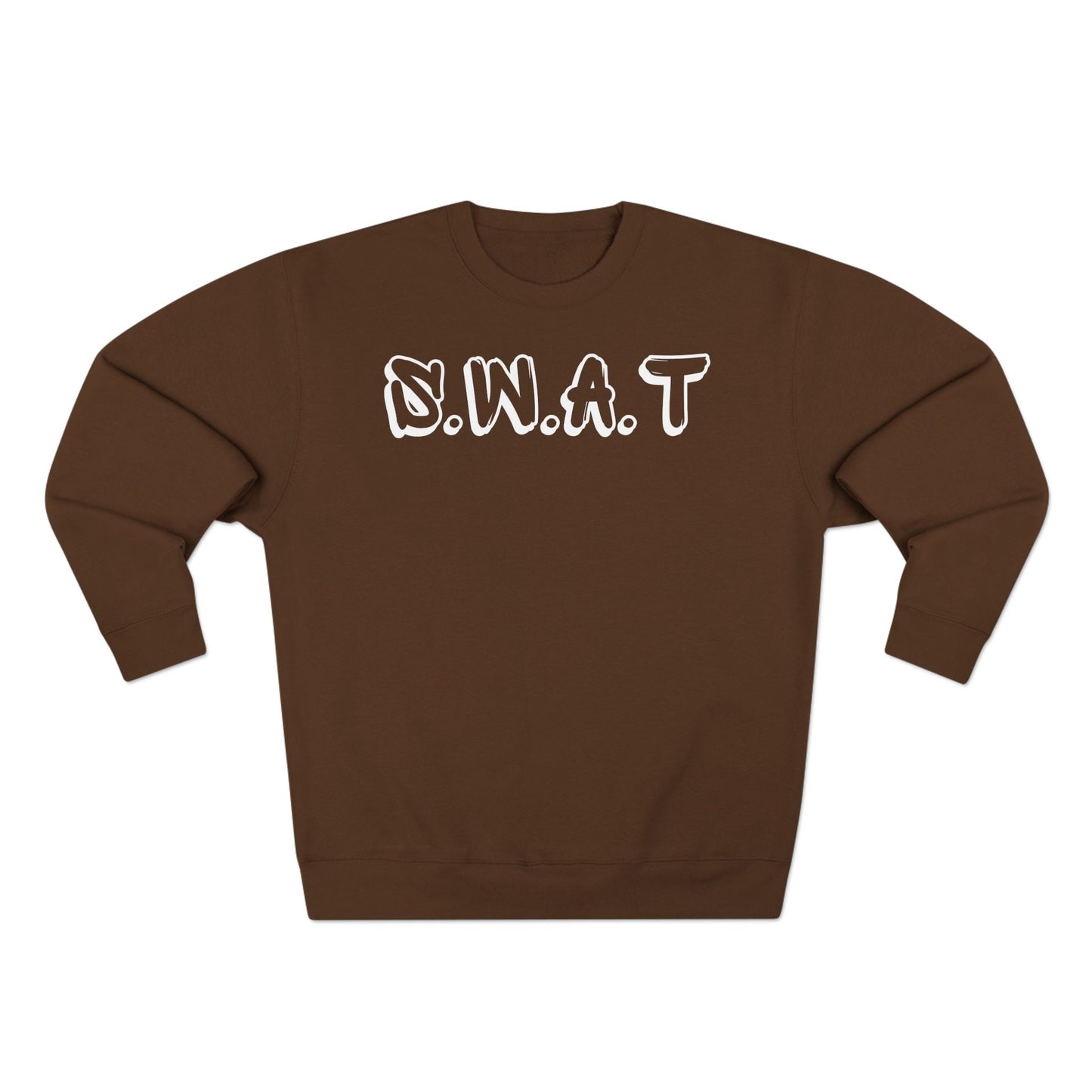 Swat Christian White Words Crewneck