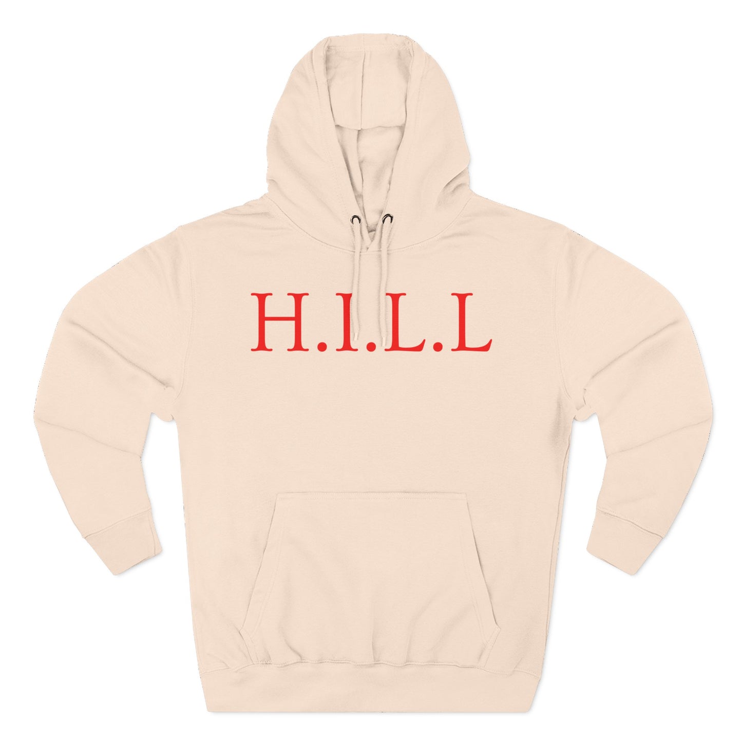 Hill Christian Red Words Hoodie