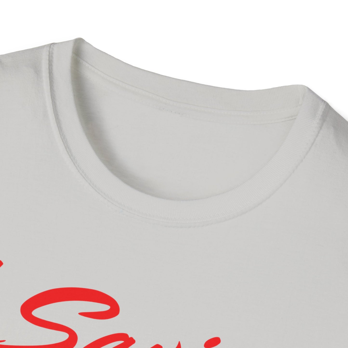 Adult 105 Christian Red and White Letters