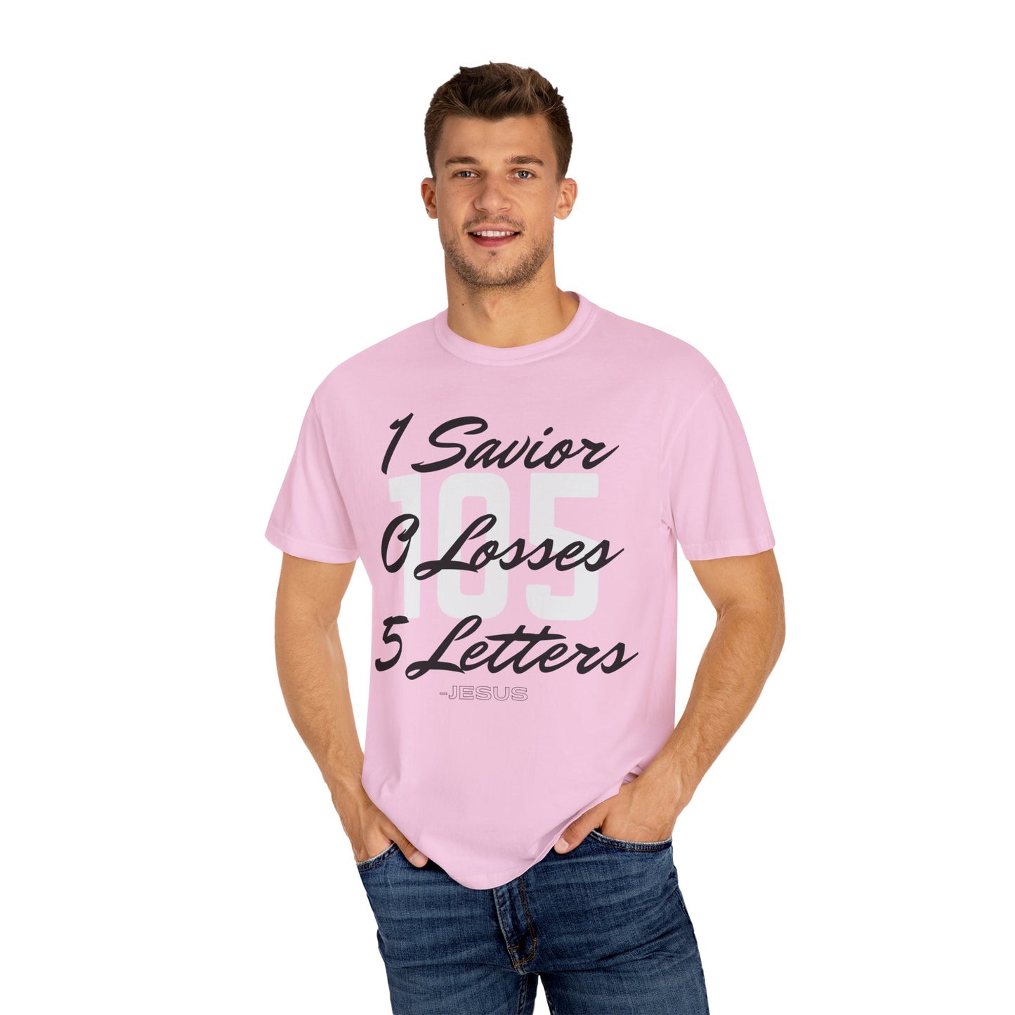 Adult 105 Christian Black and White Letters