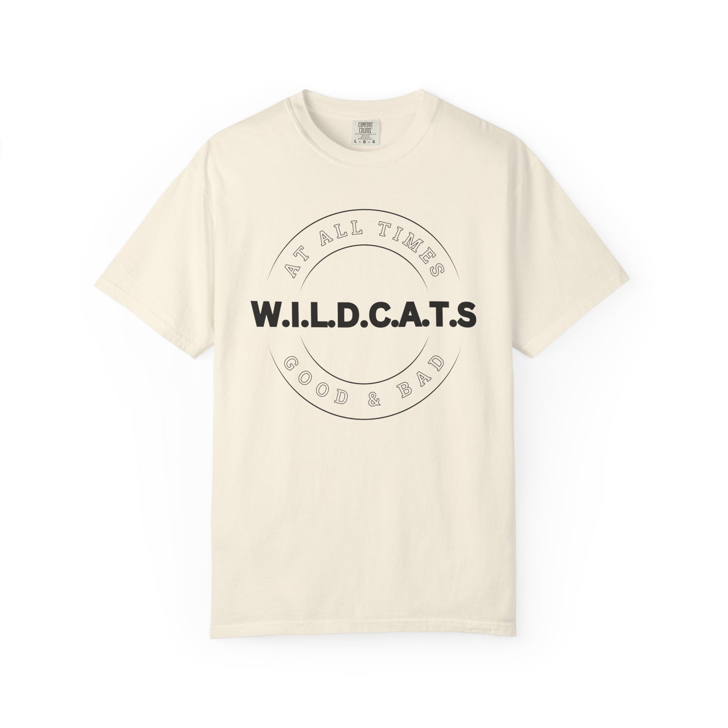 Wildcats Christian Black Letters & Picture