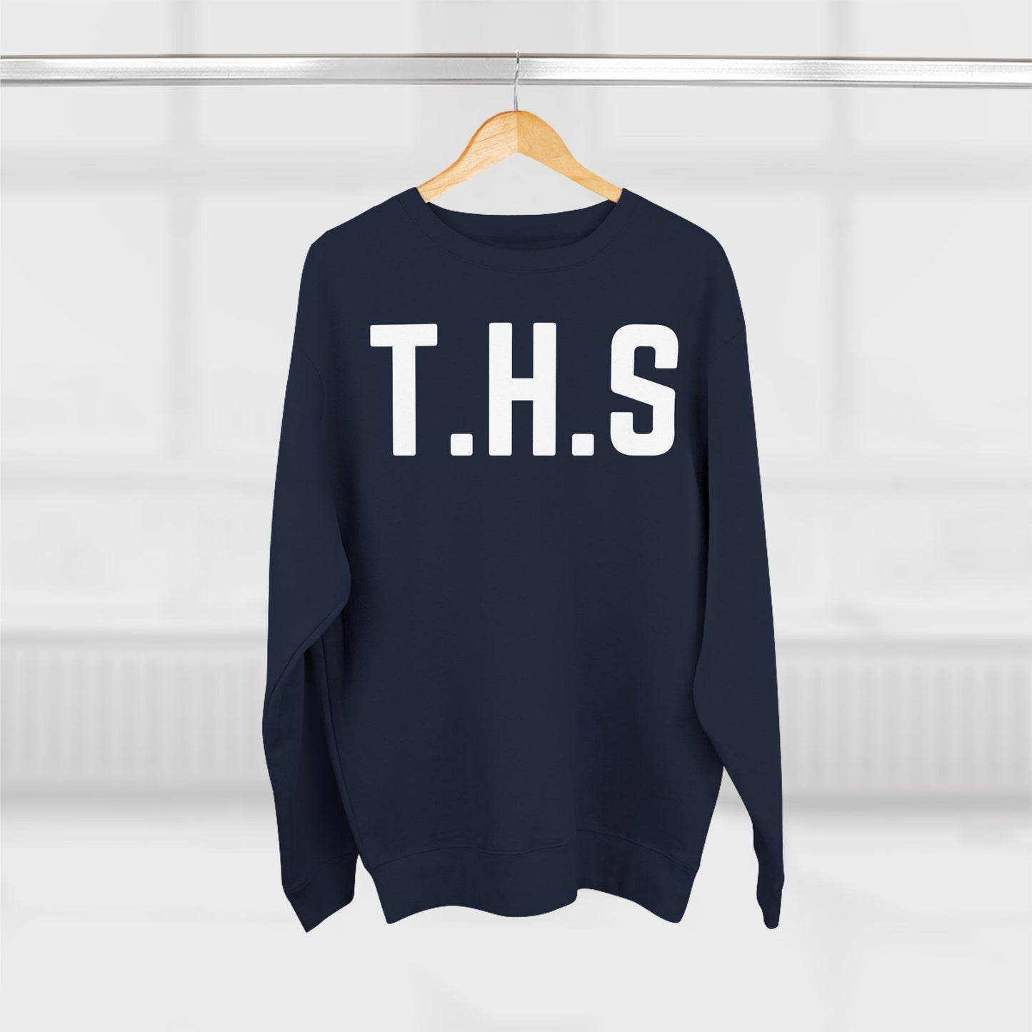 Adult T.H.S Trusting His Spirit Specialty Hoodie White Letters