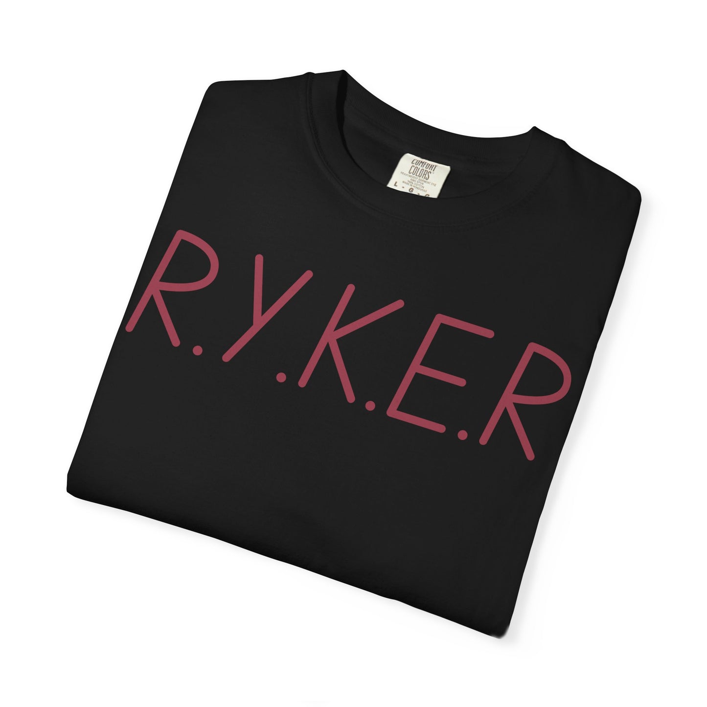 RYKER Christian Marron Letters