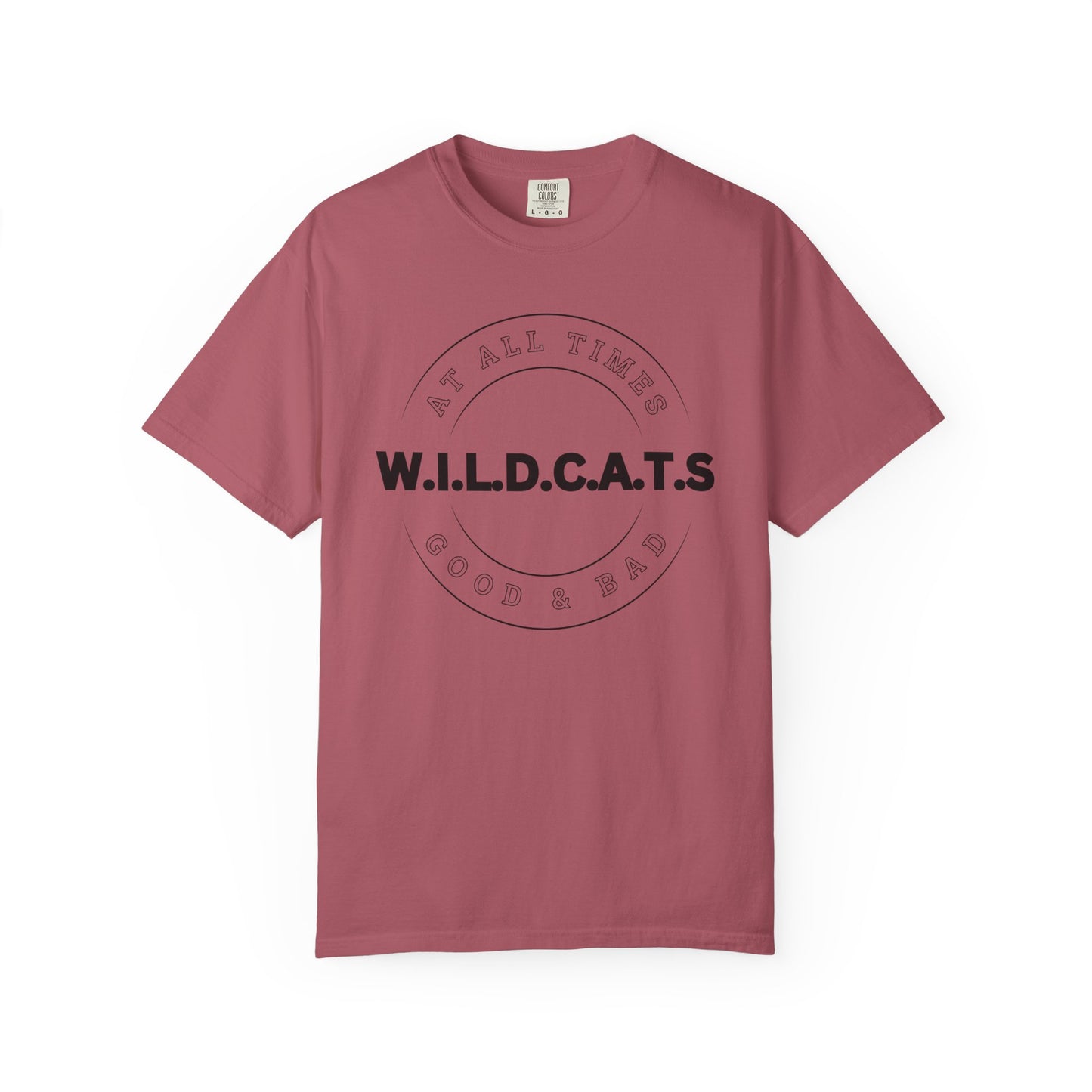 Wildcats Christian Black Letters & Picture