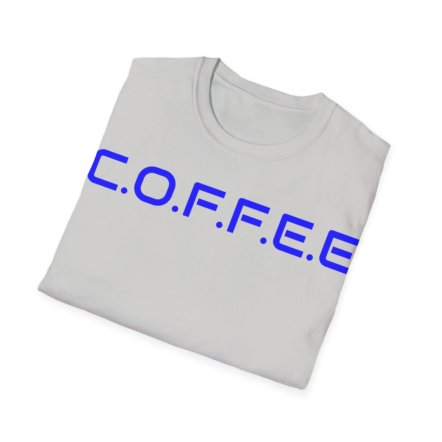 Adult Coffee Christian Blue Words Only