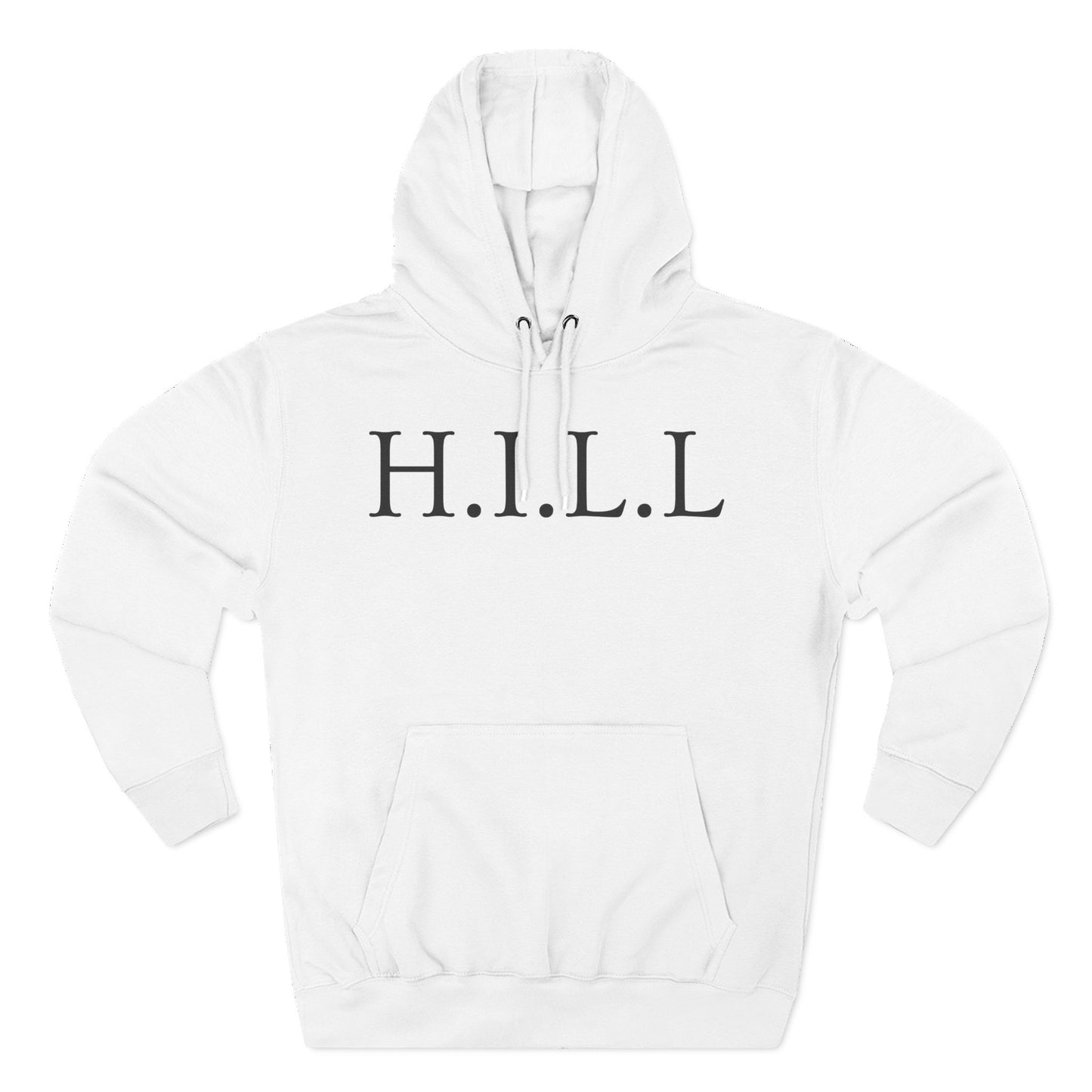 Hill Christian Black Words Hoodie