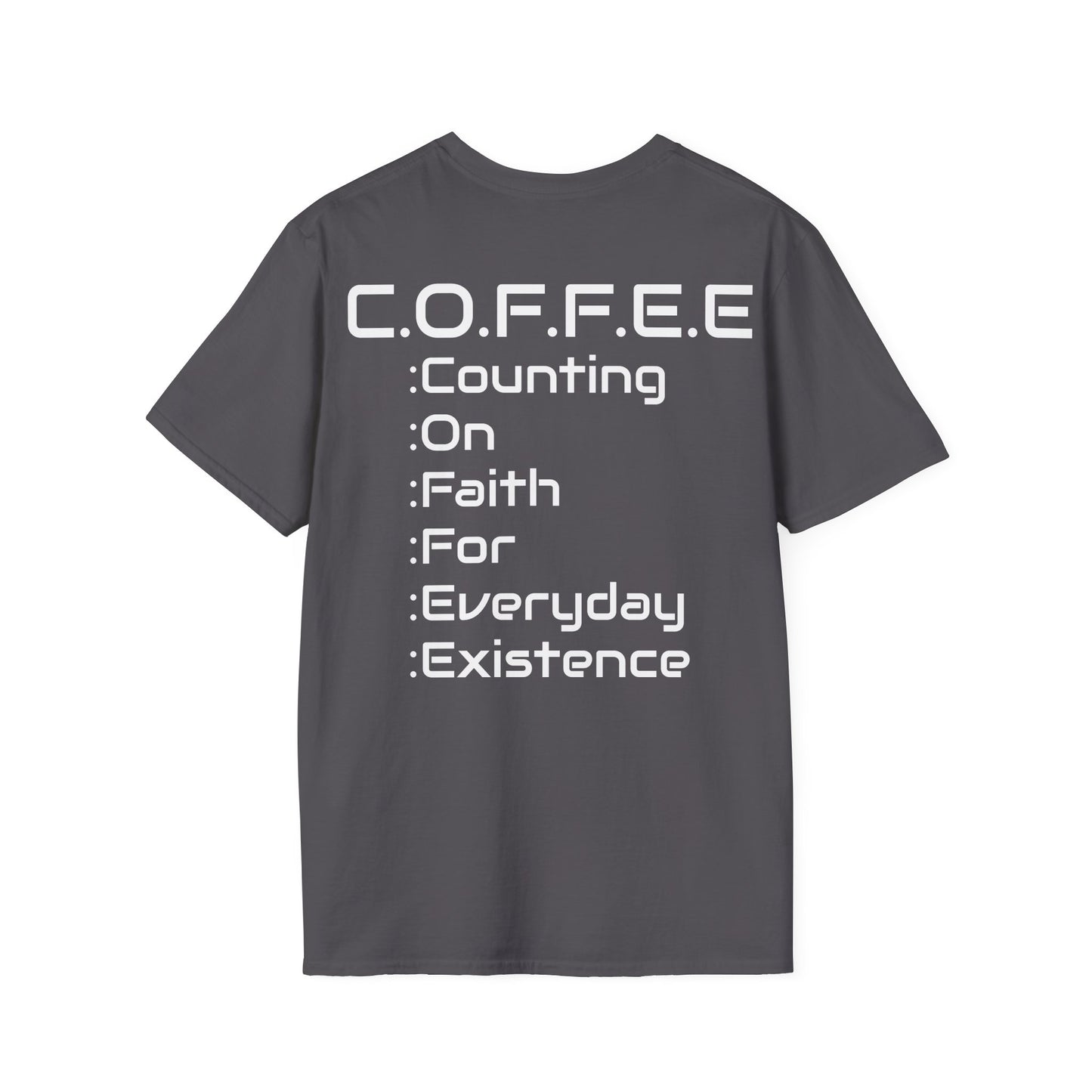 Adult Coffee Christian White Words Only