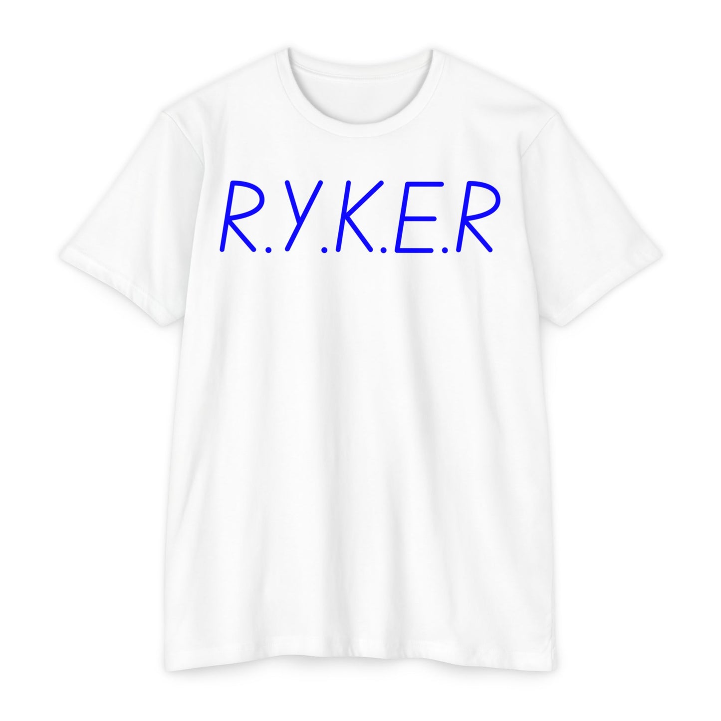 RYKER Christian Blue Letters Blended