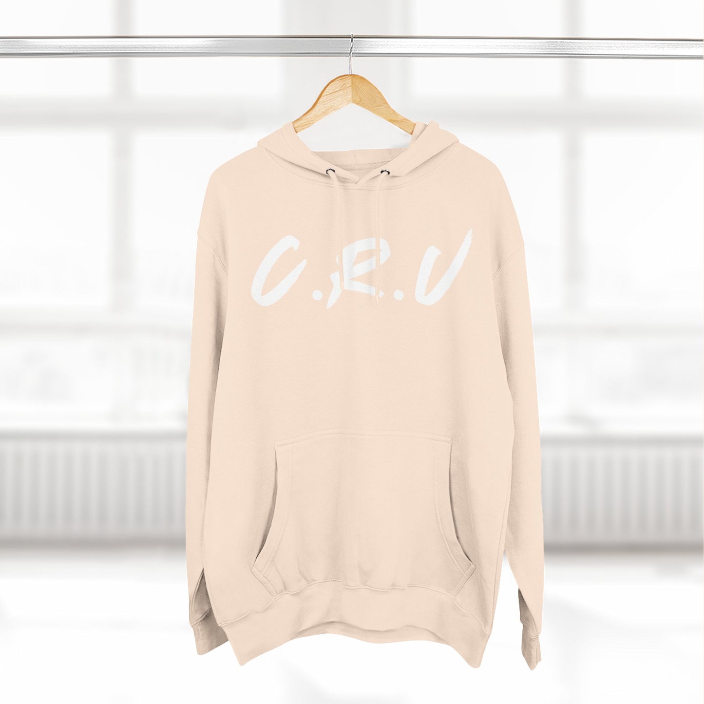Cru White Hoodie