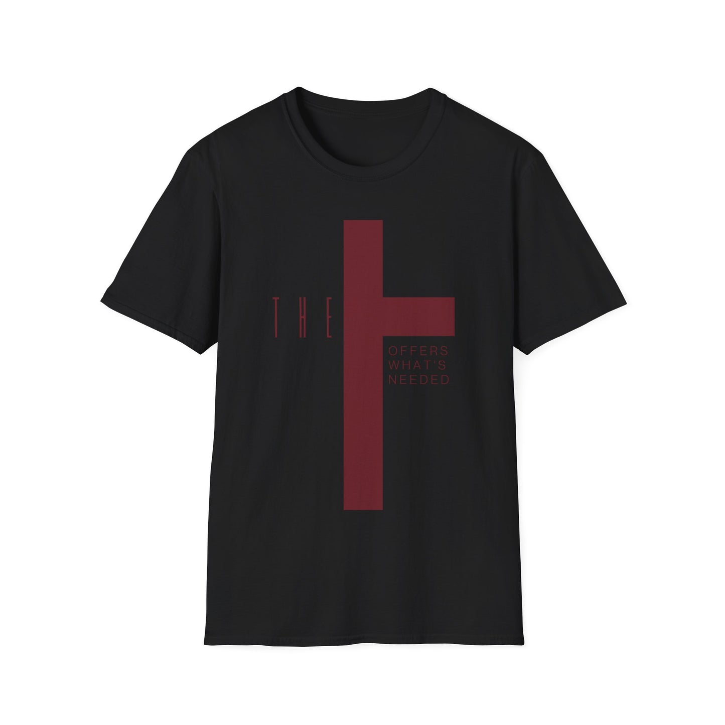 T-Town Marron Cross & Letters