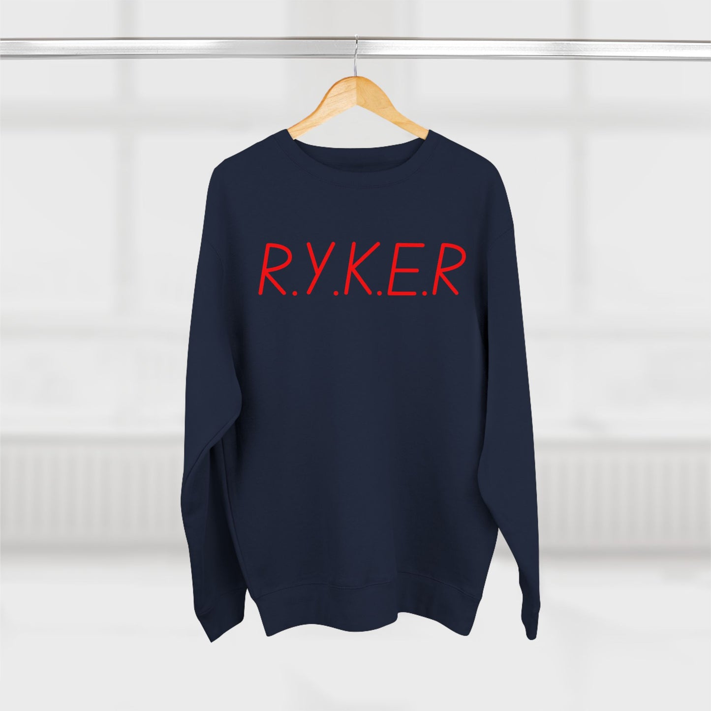 RYKER Christian Red Letters Crewneck