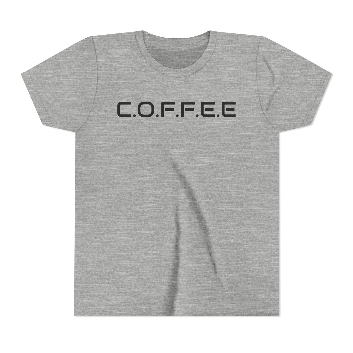 Youth Adult Coffee Christian Black Words Only