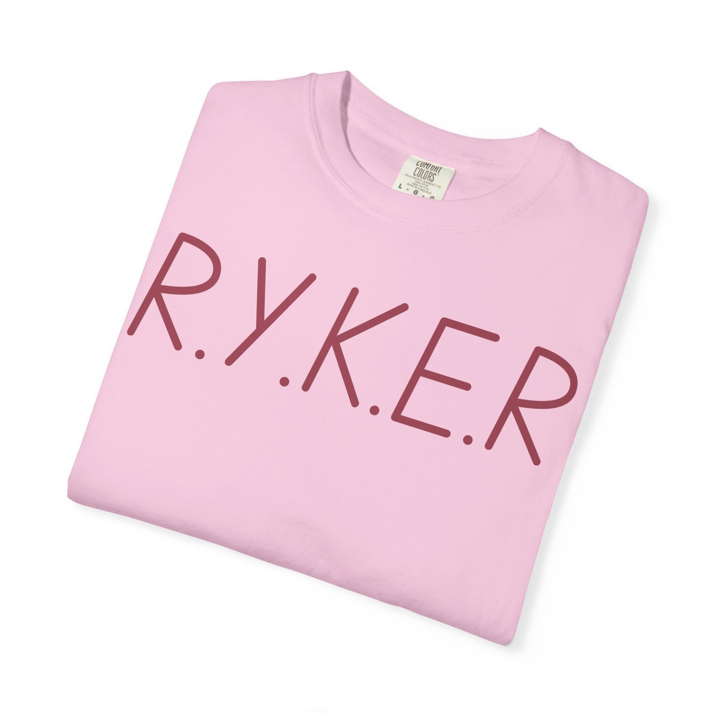 RYKER Christian Marron Letters