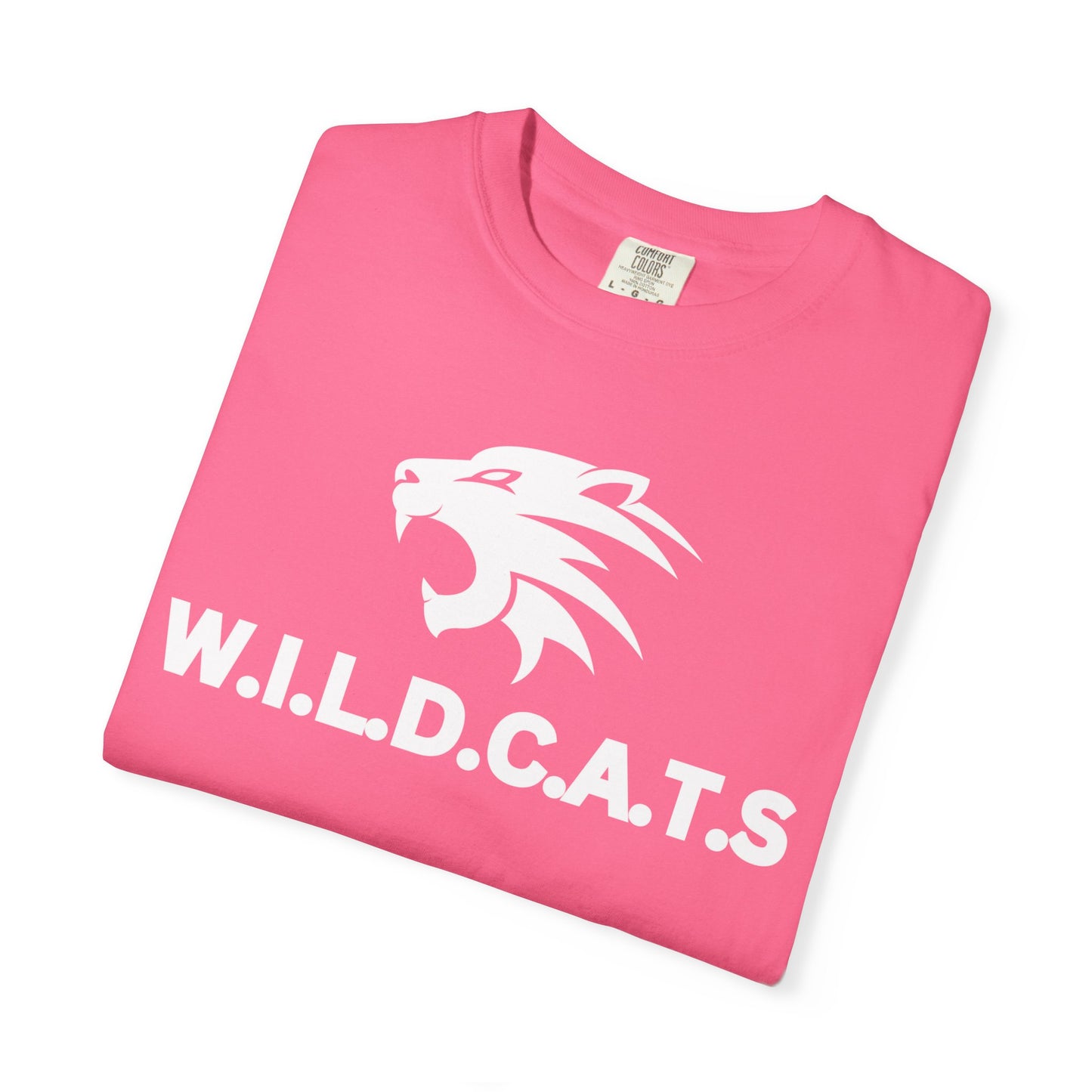 Wildcats Christian White Letters & Image Specialty