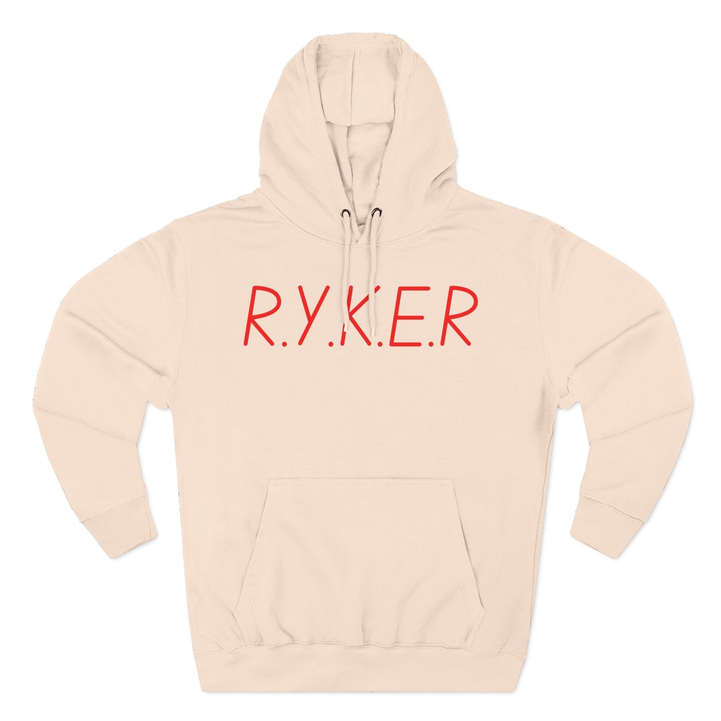 RYKER Christian Red Letters Hoodie