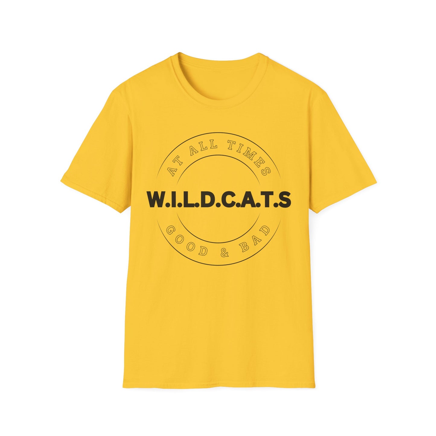 Wildcats Christian Black Letters & Picture