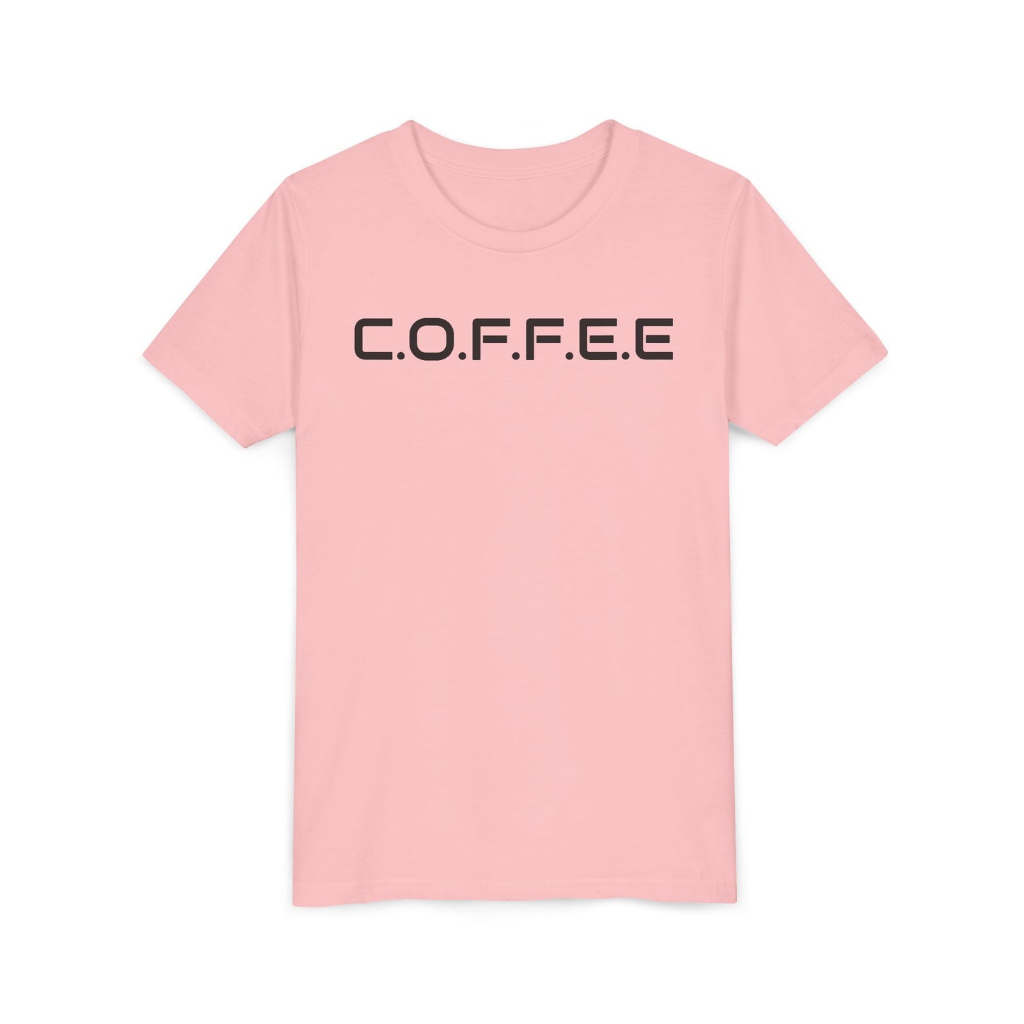 Youth Adult Coffee Christian Black Words Only