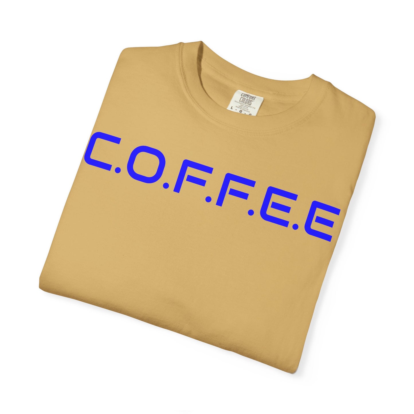 Adult Coffee Christian Blue Words Only