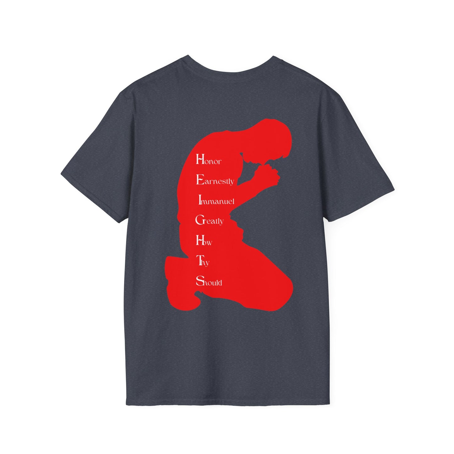 Heights Christian Red Letters & Image