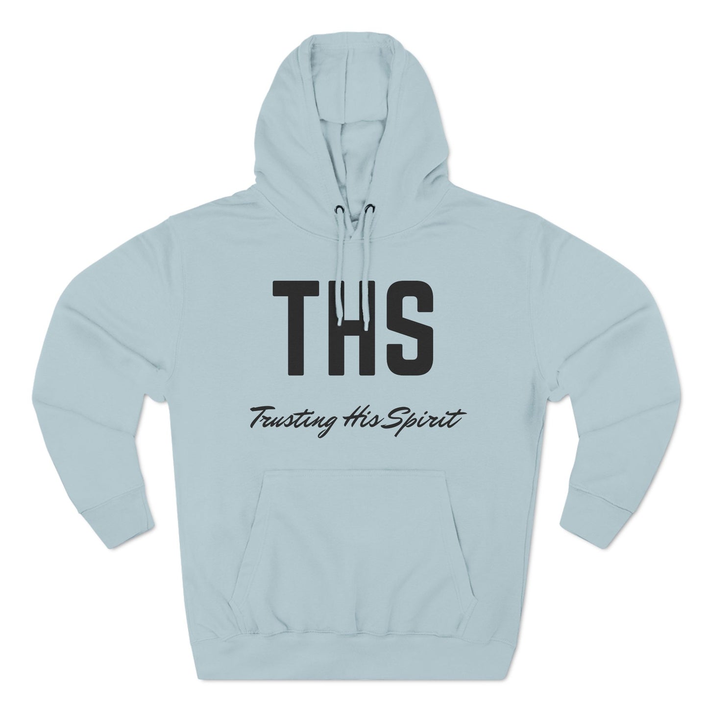 Adult THS Christian Black Letters Hoodie